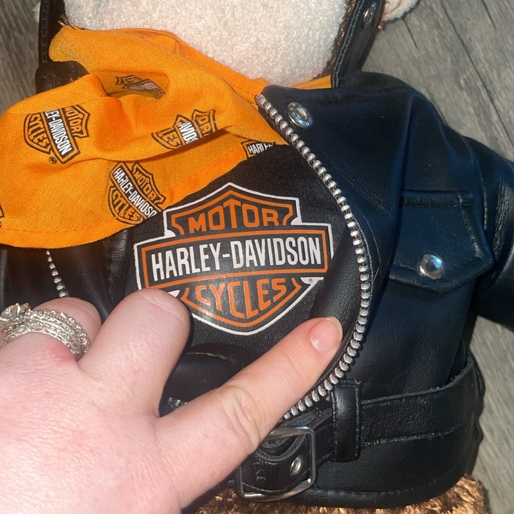 Build a bear Harley Davidson monkey - Picture 3 of 6